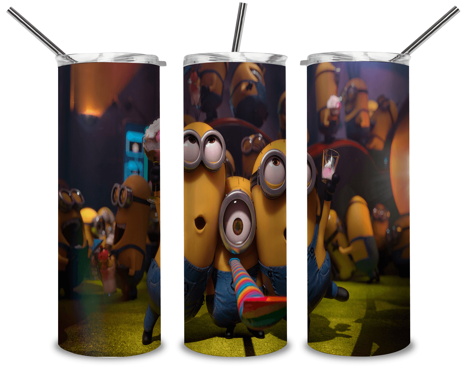 Minions Friends 2 PNG, The Rise of Gru 20oz Skinny Tumbler Designs PNG, Sublimation Designs PNG - TheDigitalSVG