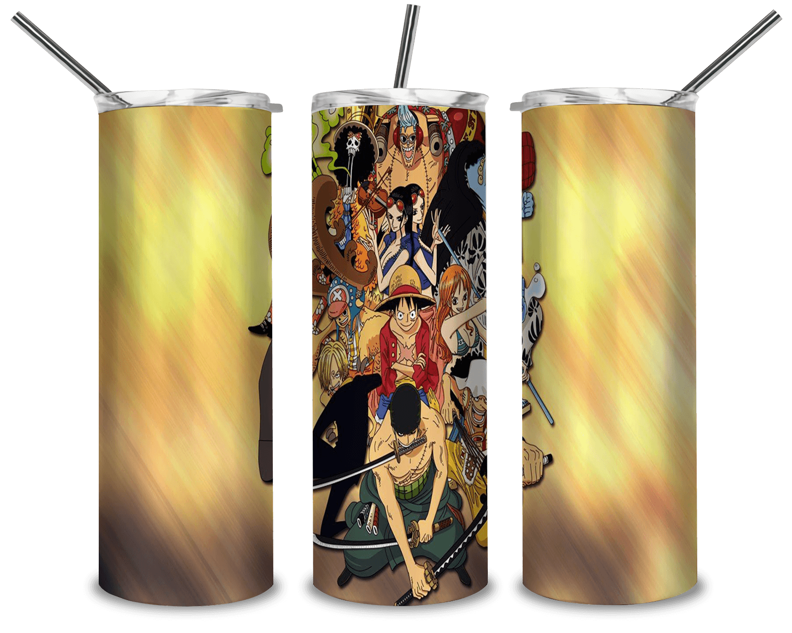 Luffy And Zoro Characters PNG, Animation Movie 20oz Skinny Tumbler Designs PNG, Sublimation Designs PNG - TheDigitalSVG