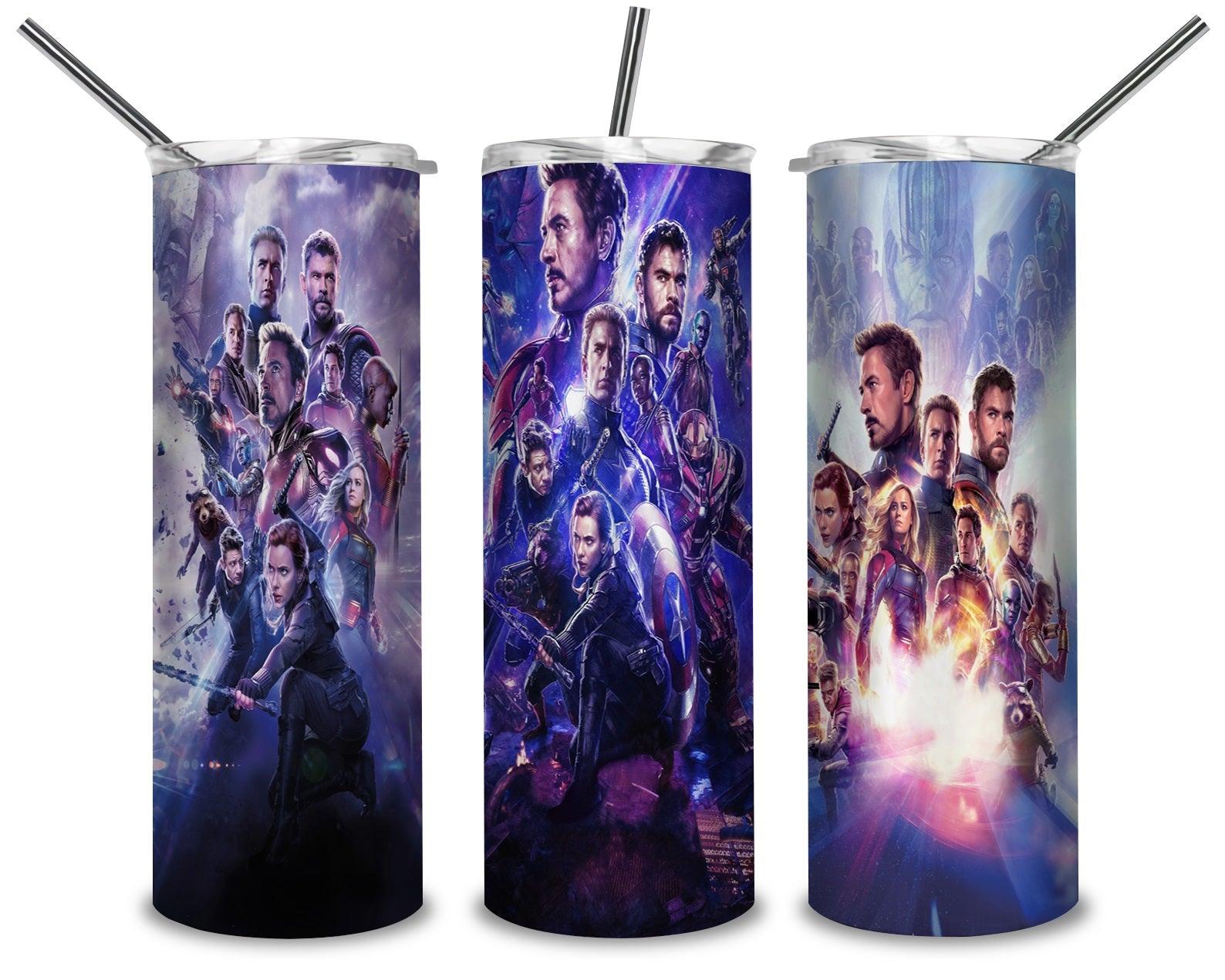 The Galaxy Characters Marvel PNG, Disney Infinity Avengers 20oz Skinny Tumbler Designs PNG, Sublimation Designs PNG - TheDigitalSVG