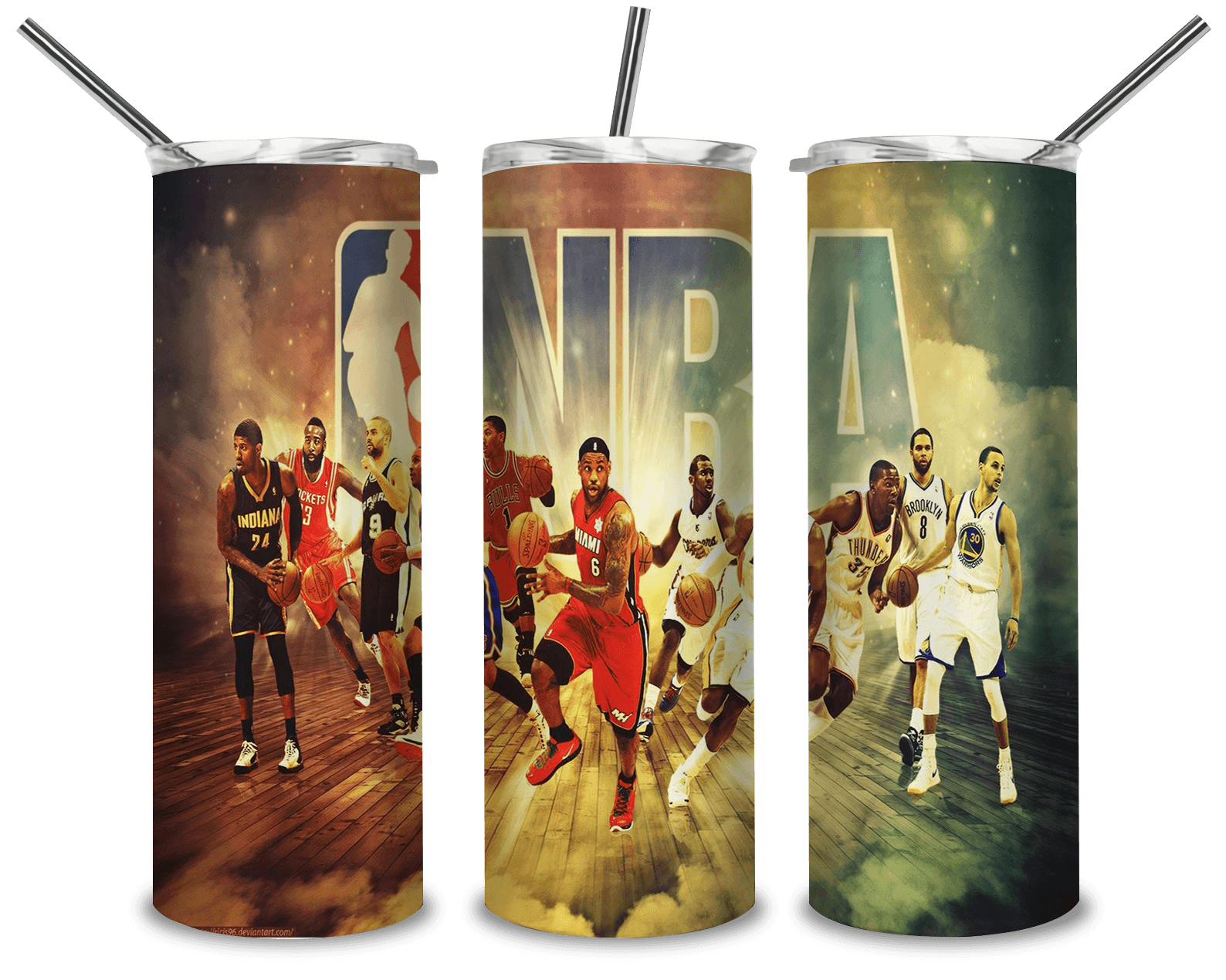 Basketball Lovers PNG, NBA Legend 20oz Skinny Tumbler Designs PNG, Sublimation Designs PNG - TheDigitalSVG