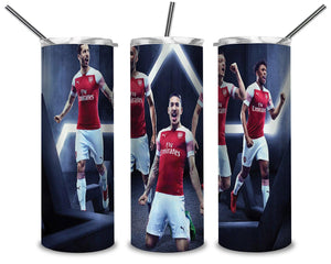 Arsenal FC SVG, Leaked Football 20oz Skinny Tumbler Designs PNG, Sublimation Designs PNG - TheDigitalSVG