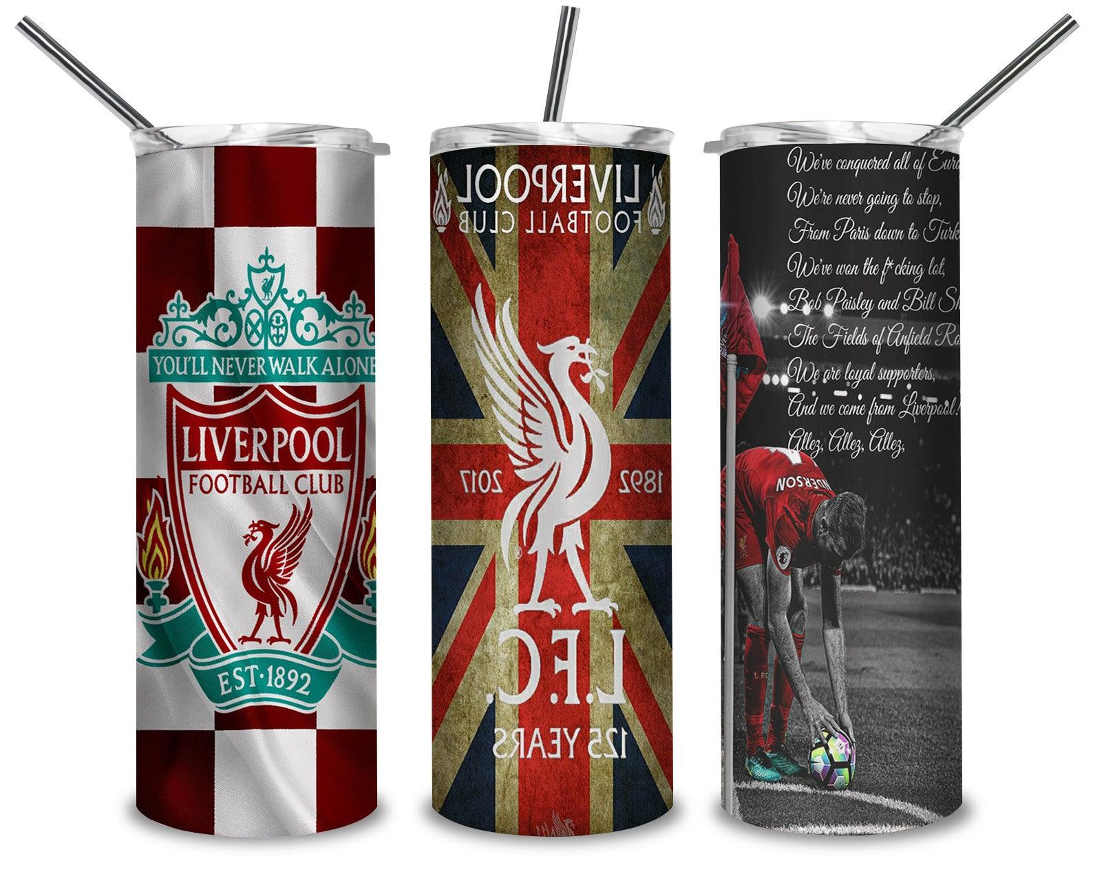 Liverpool FC 2 PNG, Liverpool Team 20oz Skinny Tumbler Designs PNG, Sublimation Designs PNG - TheDigitalSVG