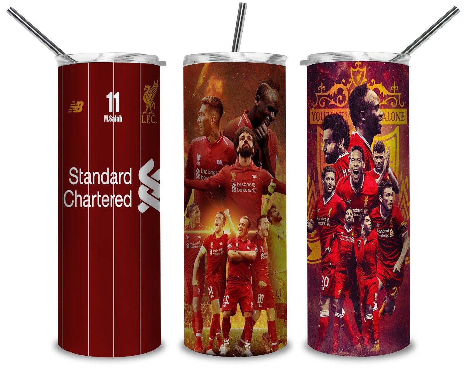 Liverpool FC In Fire PNG, Professional Football 20oz Skinny Tumbler Designs PNG, Sublimation Designs PNG - TheDigitalSVG