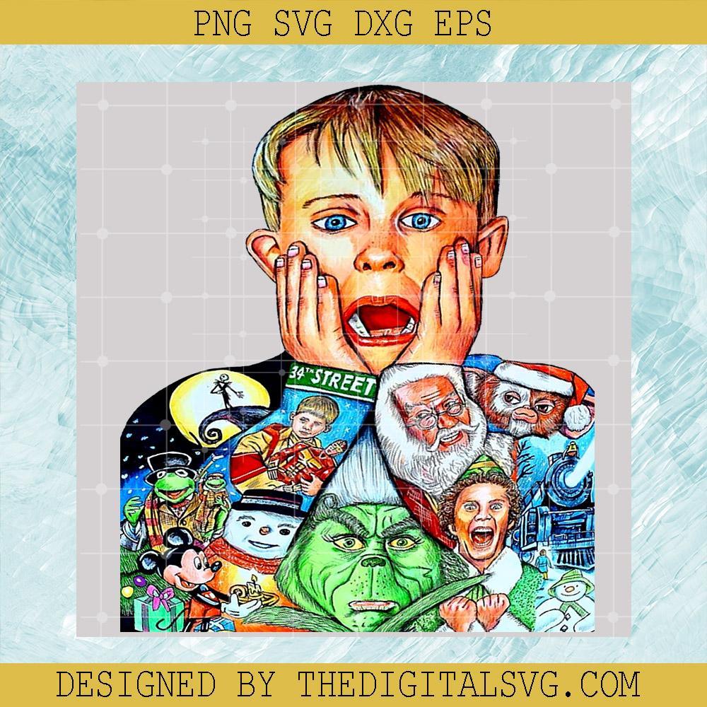 Home Alone PNG, Kevin McCallister PNG, Christmas Movie PNG, Christmas PNG, Grinch PNG - TheDigitalSVG