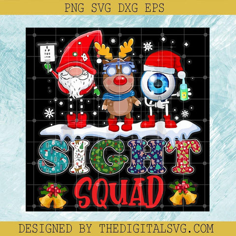 Sight Squad Xmas Svg, Sight Squad Svg, Merry Christmas Svg - TheDigitalSVG