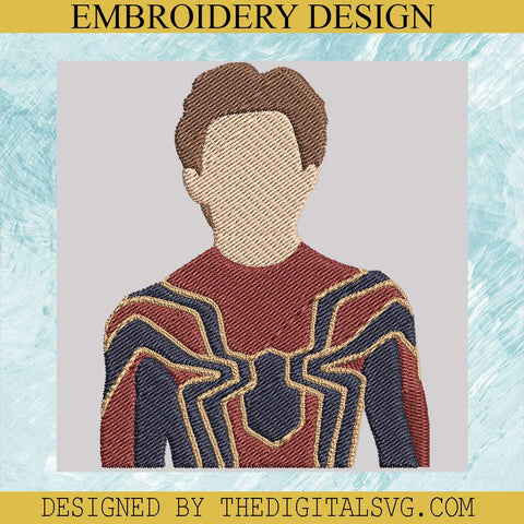 Spider Man Machine Embroidery Design, Marvel Machine Embroidery Design,Spider Man No Way Home Embroidery Design - TheDigitalSVG