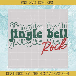 Jingle Bell Rock Svg, Bell Christmas Svg, Merry Christmas Svg ...