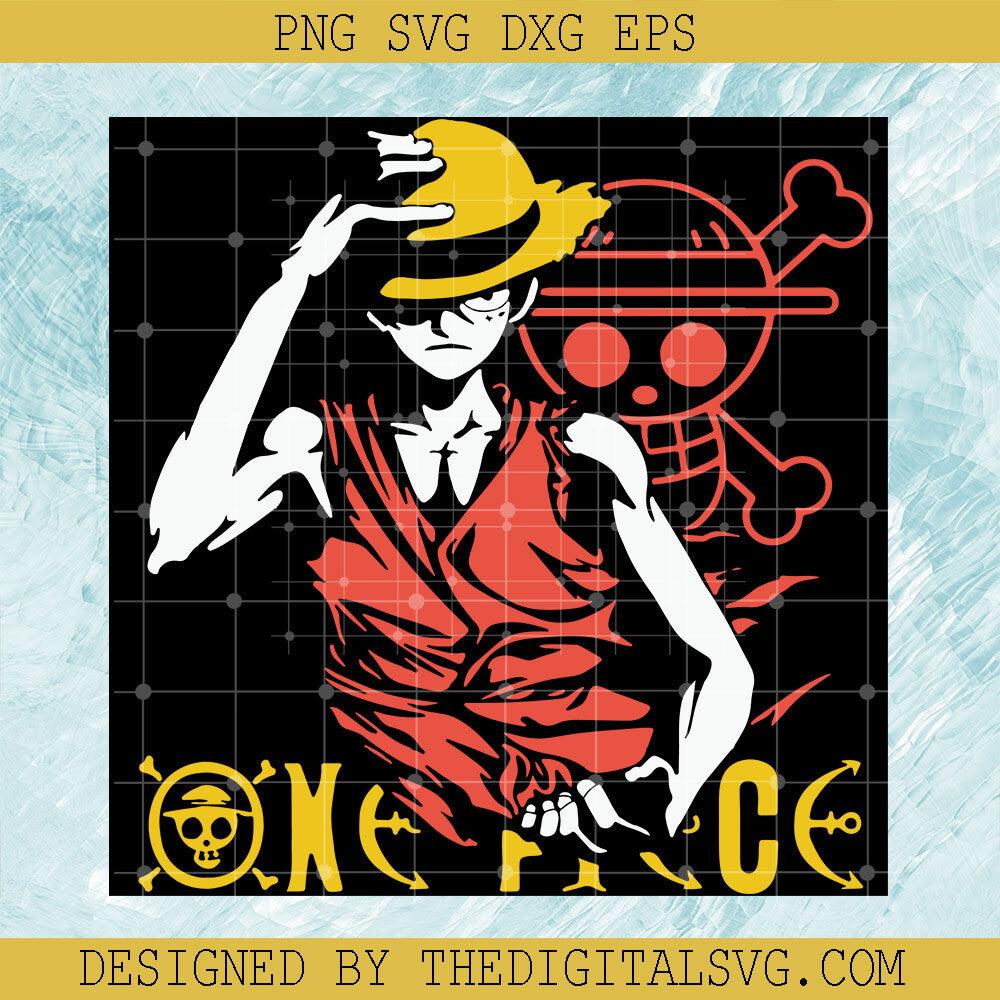 Monkey D Luffy Svg, Luffy One Piece Svg, One Piece Svg - TheDigitalSVG