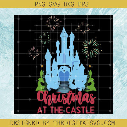 Christmas At The Castle Svg, Disney Christmas At The Castle Svg, Disney Christmas Svg - TheDigitalSVG