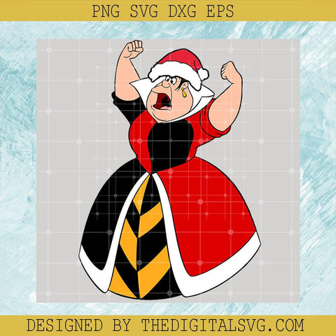 Santa Hat Disney Cartoon Christmas Svg, Character Cartoon So Funny Svg, Disney Cartoon Svg - TheDigitalSVG