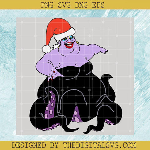 Santa Hat Disney Cartoon Svg, Merry Christmas Svg, Disney Cartoon Christmas Svg - TheDigitalSVG