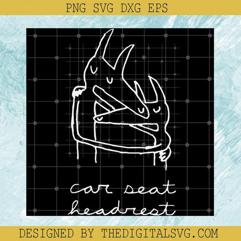 Car Seat Headrest Svg, Funny Dog Hug Svg, Car Seat Svg - TheDigitalSVG