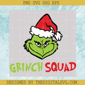 Grinch Squad Svg, Grinch Svg, Merry Christmas Svg - TheDigitalSVG