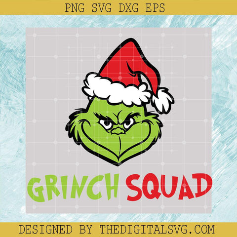 Grinch Squad Svg, Grinch Svg, Merry Christmas Svg - TheDigitalSVG