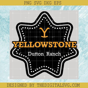 Multi-Pointed Star Yellowstone Dutton Ranch Svg, Dutton Ranch Svg, Yellowstone Svg - TheDigitalSVG