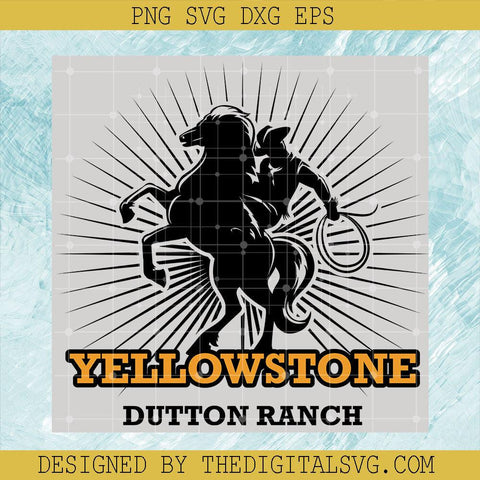 He Rides A Black Horse Yellowstone Dutton Ranch Svg, Yellowstone Dutton Ranch Svg, Dutton Ranch Svg - TheDigitalSVG