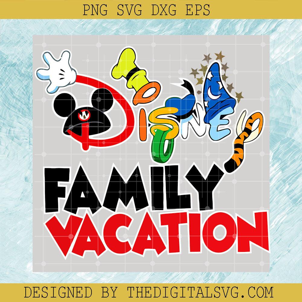 Disney Family Vacation Svg, Family Vacation 2021 SVG, Family Trip 2021 SVG - TheDigitalSVG